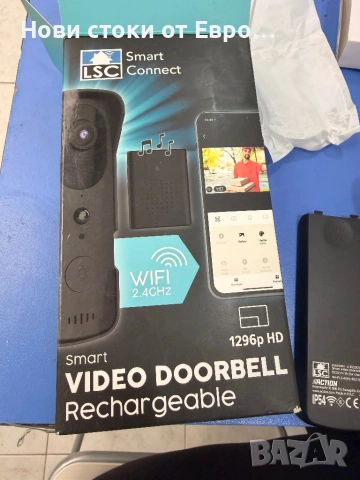 Смарт видео звънец LSC Wireless Doorbell 1080P HD с нощно виждане ​  интелигентен видео звънец LSC с