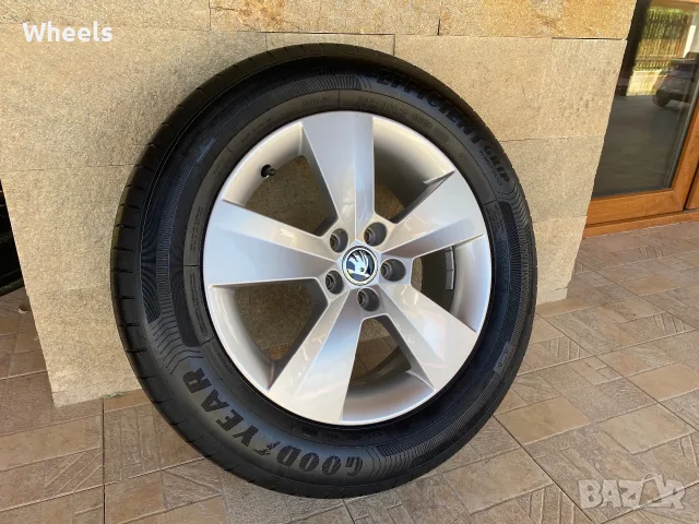 16" 5x100 Skoda Original , снимка 3 - Гуми и джанти - 55351040
