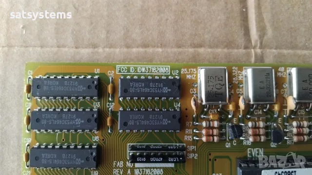 Видео карта OAK OTIVGA 3716 256KB 16-bit ISA, снимка 7 - Видеокарти - 55335711