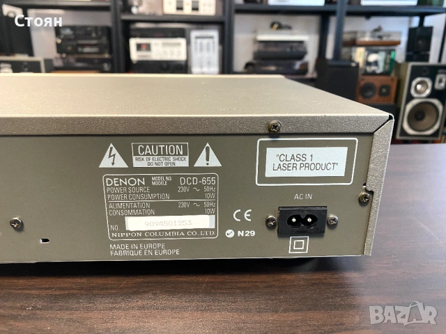 Висок клас CD плеър Denon, снимка 10 - Декове - 54713321