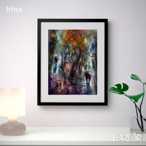 Картина "Вечер" - digital art, снимка 3 - Картини - 55571826