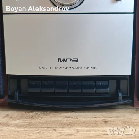 Sony CMT-EH25 — Микро Hi-Fi Система с CD, USB и Касетен дек + оригинално дистанционно , снимка 9 - Аудиосистеми - 55416363