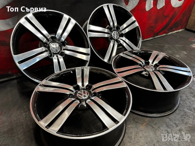 Оригинални алуминиеви джанти, VW Group, 18 цола, 5х112, снимка 3 - Гуми и джанти - 54941882