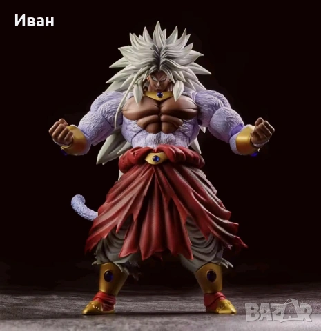 Dragon ball Deluxe /Драконови топки Шедьовър на Броули различни форми на мощта му