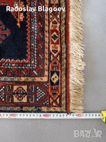 2 бр. ръчнотъкани персийски килими 140 х 70 см., снимка 3 - Килими - 55425248
