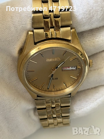 Seiko SNE036 Solar, снимка 3 - Мъжки - 55239719