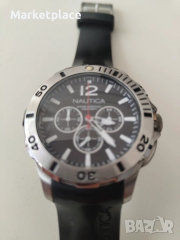 Мъжки спортен часовник NAUTICA Chronograph 10АТМ, снимка 5 - Мъжки - 54411463