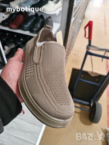 Мъжки спортни обувки плат , снимка 2 - Маратонки - 54004165