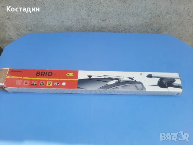 багажник-греди-релси-рейки MENABO BRIO 120 см , снимка 8 - Аксесоари и консумативи - 55344869