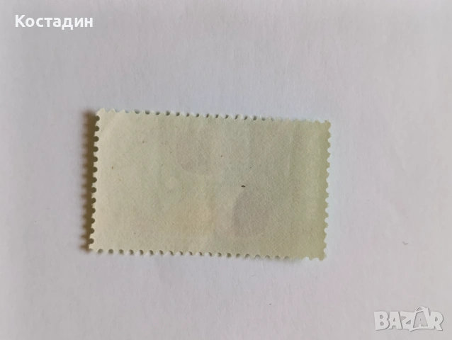 Пощенска марка Египет 1968, снимка 2 - Филателия - 53982487