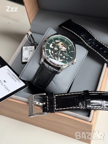 Мъжки часовник Hamilton H42535560 40мм, снимка 9 - Мъжки - 55003692