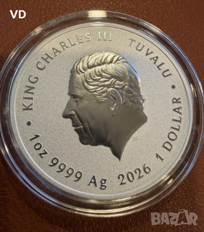 сребърна монета 1 оз 1 oz ДЮН Dune 2026, снимка 2 - Нумизматика и бонистика - 54973962
