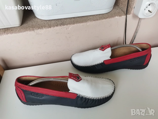 Обувки Gabor 38.5н.Естествена кожа , снимка 11 - Дамски ежедневни обувки - 54277723