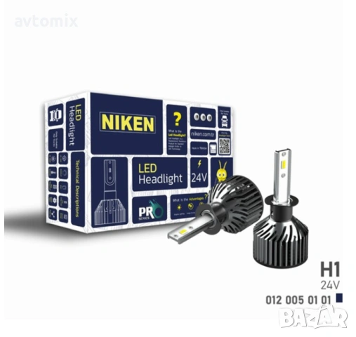 LED крушки H1 NIken ПРО