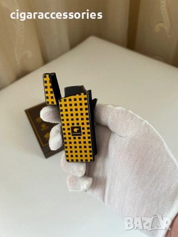 Запалка Cohiba – турбо пламък + вграден пънч, снимка 5 - Запалки - 54097525