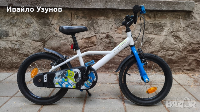 Детски велосипед Декатлон B-Twin Astronaut 500, 16 цола