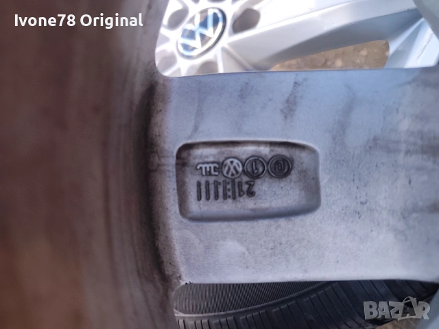 ПРОМОЦИЯ АЛУМИНИЕВИ ДЖАНТИ за VW TIGUAN 5x112 17цола.Отлично състояние., снимка 10 - Гуми и джанти - 54586516