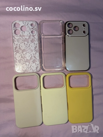 нови Кейсове и протектори за IPHONE 17 pro, снимка 2 - Калъфи, кейсове - 55077637