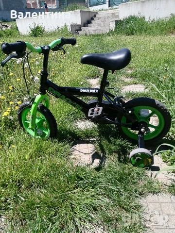 Детско колело със спомагателни гуми, снимка 2 - Велосипеди - 54301221