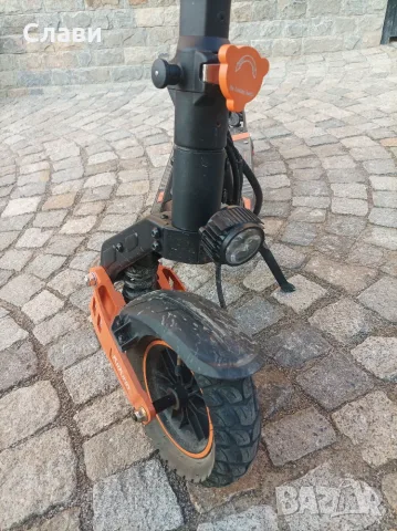 Продавам електрическа тротинетка Kukirin G2MAX, снимка 4 - Велосипеди - 55439235