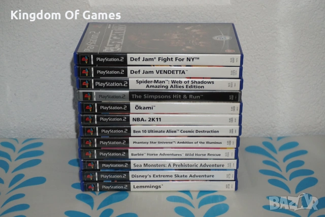 Лот от 664 Игри за PS1/PS2/PS3/PS4/PS5/Nintendo Switch/PS2 FAT Конзола с Кутия/3бр Мемори Карти, снимка 11 - Игри за PlayStation - 55224857