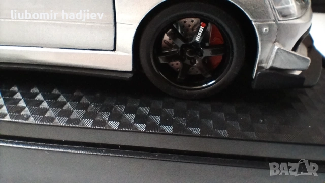 Метална количка Mitsubishi EVO, снимка 5 - Коли, камиони, мотори, писти - 54368060