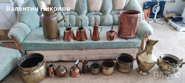 Медни и месингови съдове 