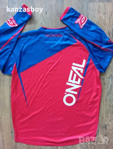  O'NEAL MAYHEM LITE BLOCKER RED/BLUE - мъжка мотокрос блуза р-р 2XL, снимка 10 - Блузи - 55501790