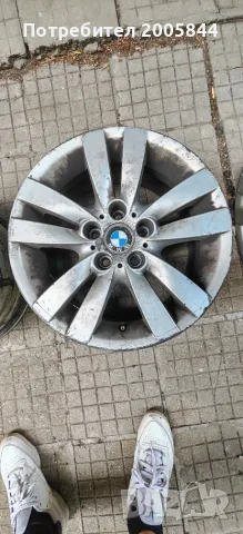 BMW Style 161 (Double Spoke) 17" джанти — с известен проблем (вибрация), снимка 14 - Гуми и джанти - 55602859