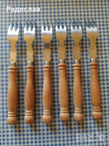 комплект вилици Петко Денев , снимка 3 - Прибори за хранене, готвене и сервиране - 54310636