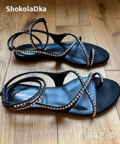 Saint Laurent оригинални сандали 37 , снимка 6 - Сандали - 54866879