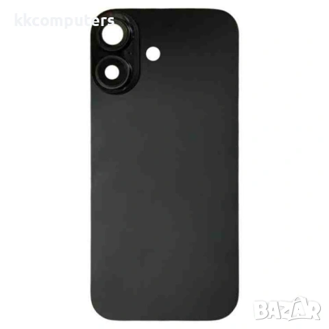 Оригинален Стъклен Заден Капак за iPhone 17 с Рамка за Камерата – Черен, Зелен, Син, Лилав, Бял