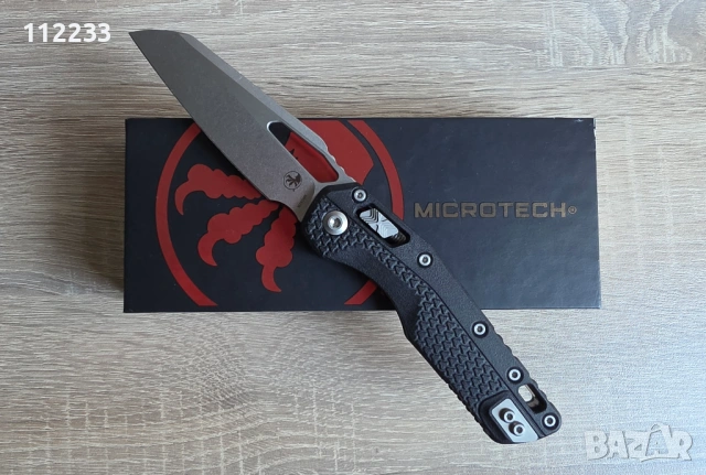 Microtech MSI Ram Lok S/E Tr-Grip Stonewash std, снимка 2 - Ножове - 54563231