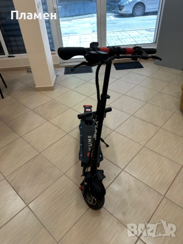 Елетрическа тротинетка Yume S10 1000W окачване, дискови спирачки, снимка 4 - Скутери и тротинетки - 54765536
