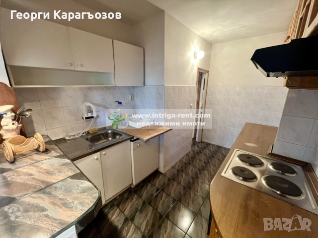 №4106 Двустаен, частично обзаведен апартамент под наем в саниран блок, квартал Бадема, Хасково., снимка 5 - Апартаменти - 54924007