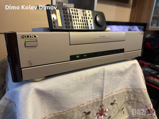 SONY SLV 825 Champagne Ultra Rare!, снимка 6 - Плейъри, домашно кино, прожектори - 54904650