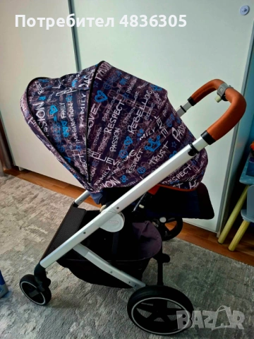 Бебешка количка Cybex Balios S FE VALUES FOR LIFE Trust blue, снимка 3 - Детски колички - 54654328