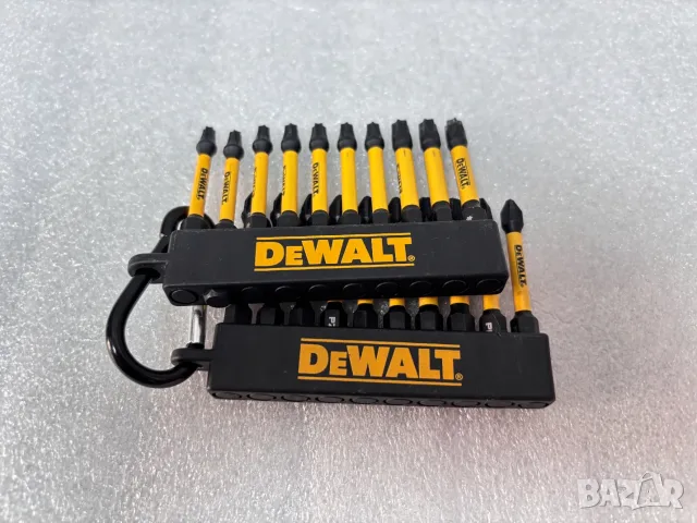2 Комплекта ударни битове с карабинер DeWALT - 20 части, снимка 7 - Отвертки - 55644213