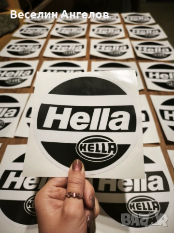 ✨✨Стикери Hella за Фолксваген Голф 2✨✨, снимка 2 - Аксесоари и консумативи - 54614834
