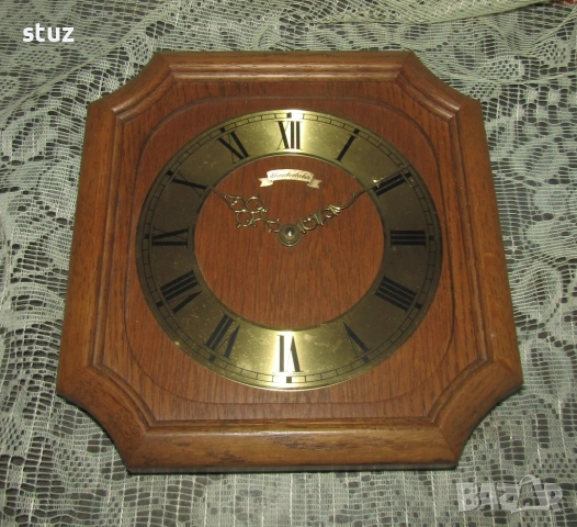 Немски стенен часовник Smeckenbecher / Junghans, снимка 2 - Антикварни и старинни предмети - 53965062