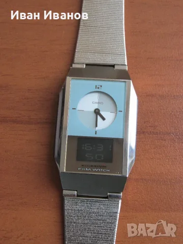 Casio FS-104 FILM WATCH ILLUMINATOR Касио аналогово дигитален часовник, снимка 2 - Дамски - 55657292