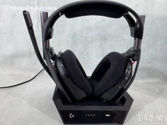 Слушалки - Logitech Astro A50 Wireless + Base Station (939-002224) Gen 5, снимка 2 - Слушалки за компютър - 54829249
