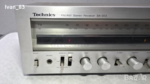 Ресивър Technics SA 303 , снимка 4 - Ресийвъри, усилватели, смесителни пултове - 54375319