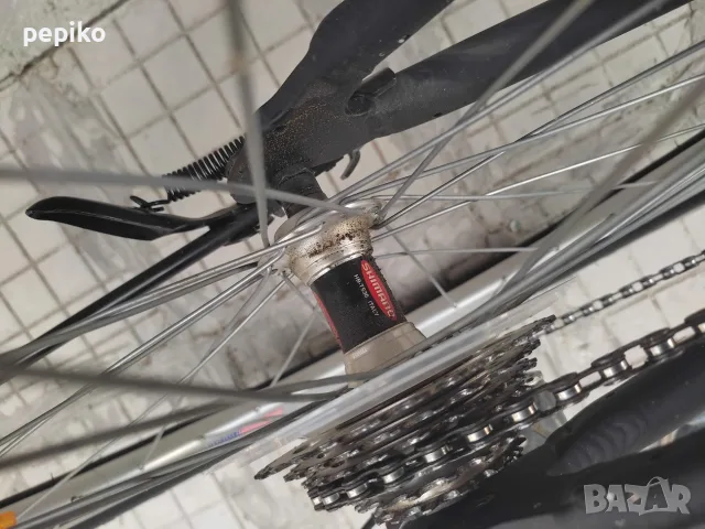 Продавам колела внос от Германия алуминиев мтв велосипед EAGLE BALKAN 26 цола фул SHIMANO ALTUS, снимка 13 - Велосипеди - 55566035