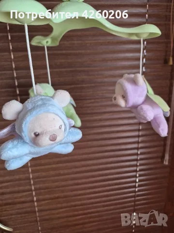 Музикална въртележка и проектор Fisher-Price 3 в 1, снимка 6 - Други - 55662506