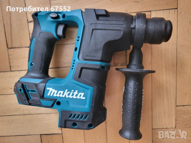 Компактен безчетков перфоратор Makita DHR171. 18 волта, само тяло, като нов. 100€ без коментар!, снимка 2 - Други инструменти - 55103182