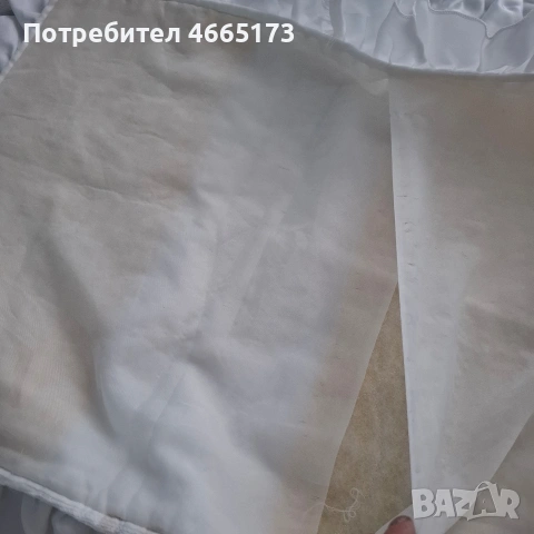 Комплект Бяло Шалте за спалня, снимка 14 - Покривки за легло - 54868642