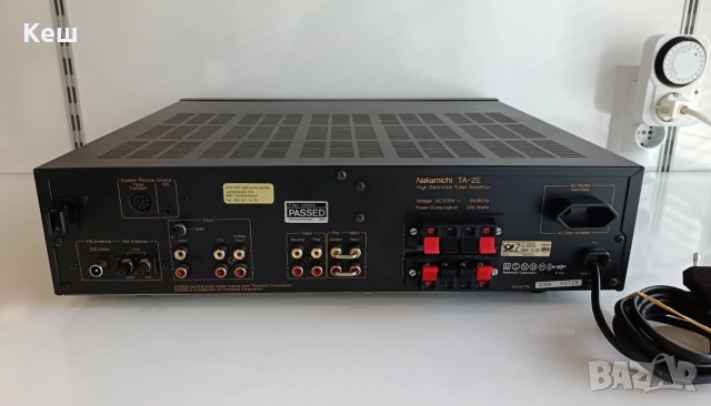 Усилвател Nakamichi TA-2E, снимка 4 - Ресийвъри, усилватели, смесителни пултове - 55222306