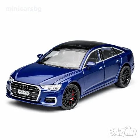 Метални колички: Audi A6L C8 1:24