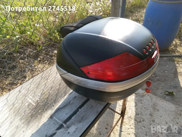 Куфар GIVI V46 MONOKEY+ОБЛЕГАЛКА , снимка 4 - Аксесоари и консумативи - 55645204